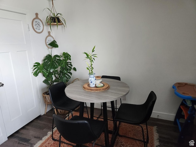 605 N Kay Ln, Tooele, UT 84074 - dining space with dark hardwood / wood-style floors