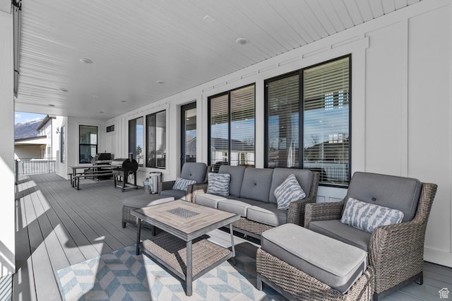 1426 S 1450 W, Mapleton, UT 84664 - deck featuring outdoor lounge area