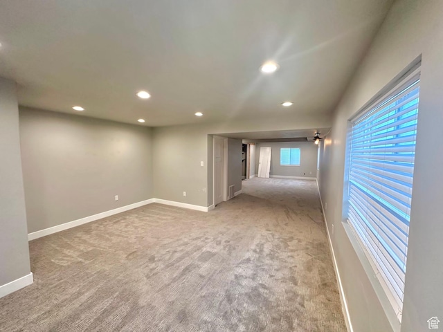 545 E Petersen Pkwy, South Weber, UT 84405 - carpeted empty room featuring recessed lighting and baseboards