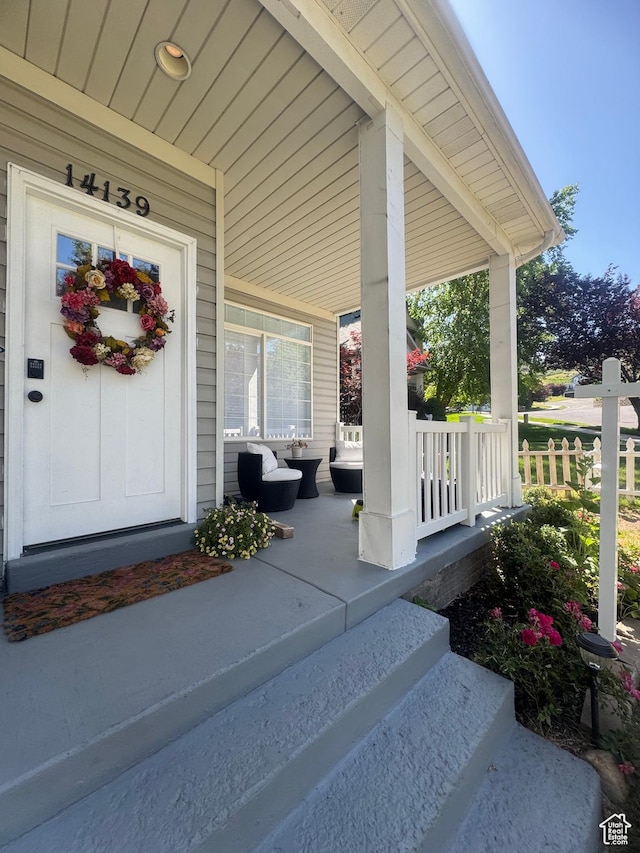 14139 S Radial Ln, Draper, UT 84020 - entrance to property featuring covered porch