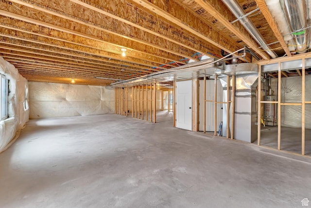 10743 S Autumn Wind Way S, Jordan, UT 84009 - basement with water heater