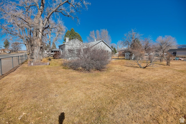 view of yard