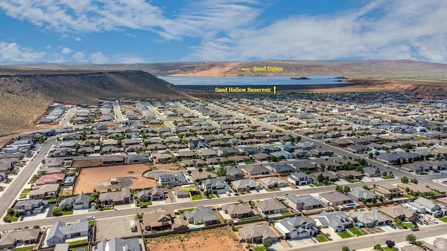3274 W 2530 S, Hurricane, UT 84737 - bird's eye view with a water and mountain view