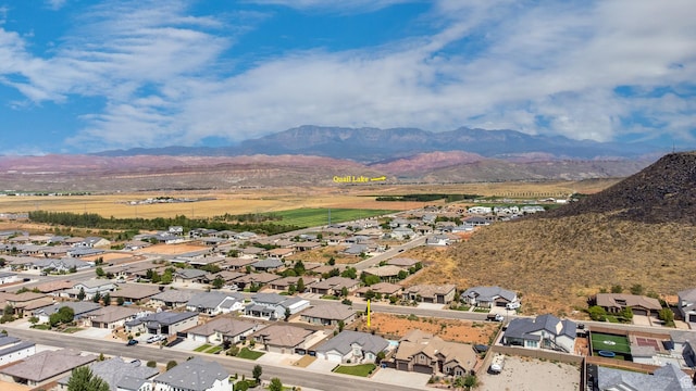 3274 W 2530 S, Hurricane, UT 84737 - bird's eye view with a mountain view