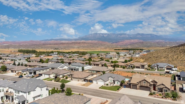 3274 W 2530 S, Hurricane, UT 84737 - drone / aerial view featuring a mountain view