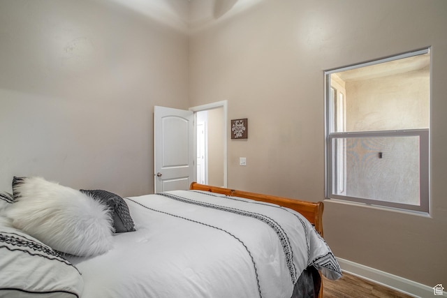 3274 W 2530 S, Hurricane, UT 84737 - bedroom with a towering ceiling and wood-type flooring