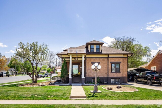 390 E Center St, Spanish Fork, UT 84660 - view of front of house with a front yard