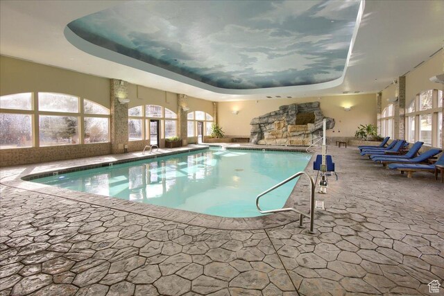 view of pool