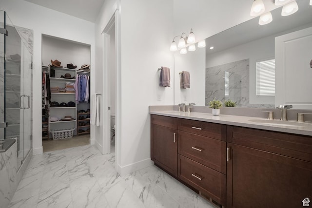 1712 S 1160 E, Heber City, UT 84032 - bathroom with walk in shower and vanity