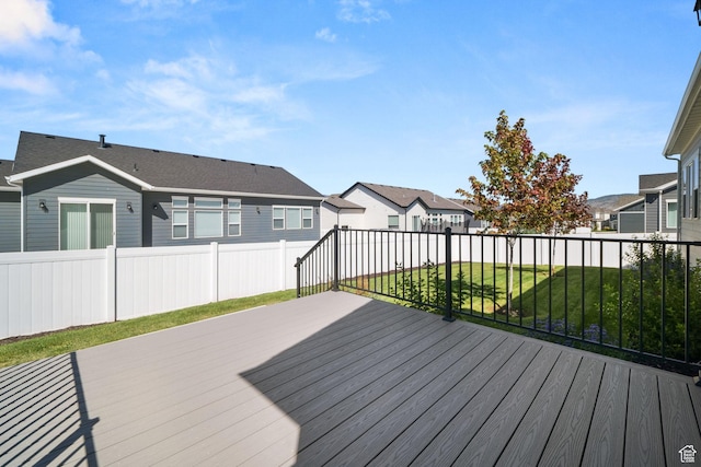1712 S 1160 E, Heber City, UT 84032 - wooden terrace featuring a lawn