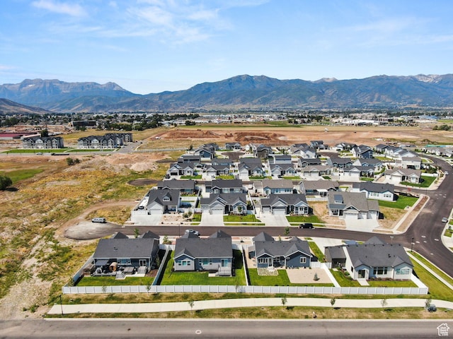 1712 S 1160 E, Heber City, UT 84032 - birds eye view of property with a mountain view