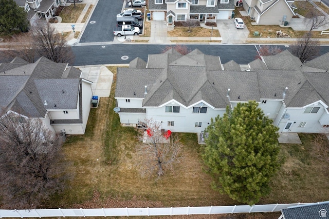 birds eye view of property featuring a residential view