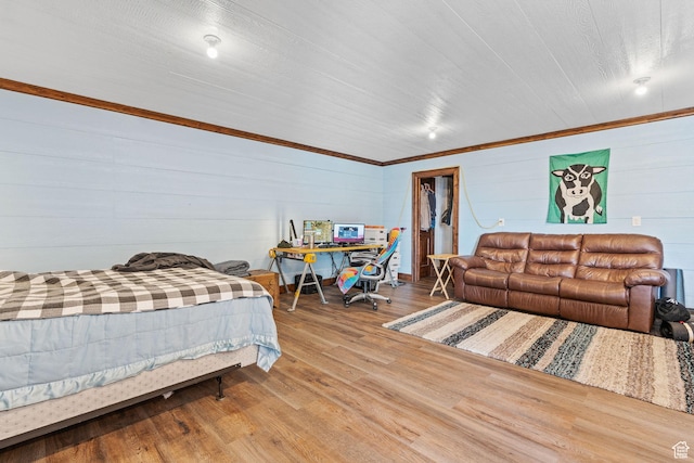 361 N 100 W, Holden, UT 84636 - bedroom featuring light hardwood / wood-style flooring