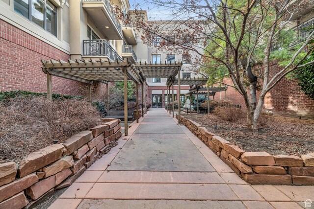 150 S 300 E Unit 202, Salt Lake City, UT 84111 - view of community featuring a pergola
