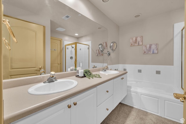 150 S 300 E Unit 202, Salt Lake City, UT 84111 - bathroom with vanity and separate shower and tub