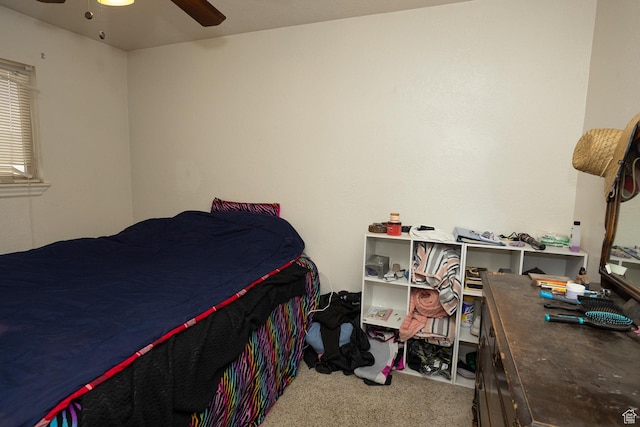 1904 N Rocky Ford Rd, Sigurd, UT 84657 - bedroom featuring carpet and ceiling fan