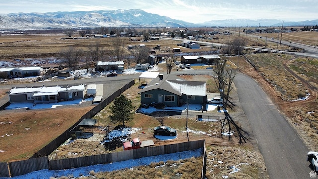 1904 N Rocky Ford Rd, Sigurd, UT 84657 - bird's eye view featuring a mountain view