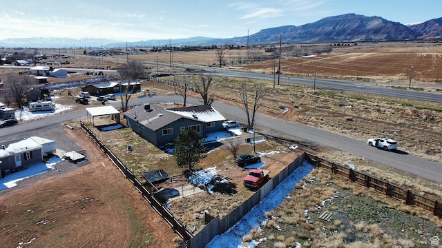 1904 N Rocky Ford Rd, Sigurd, UT 84657 - bird's eye view featuring a mountain view