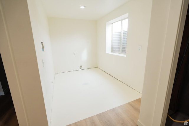 1898 N Rocky Ford Dr, Sigurd, UT 84657 - spare room with wood finished floors and recessed lighting