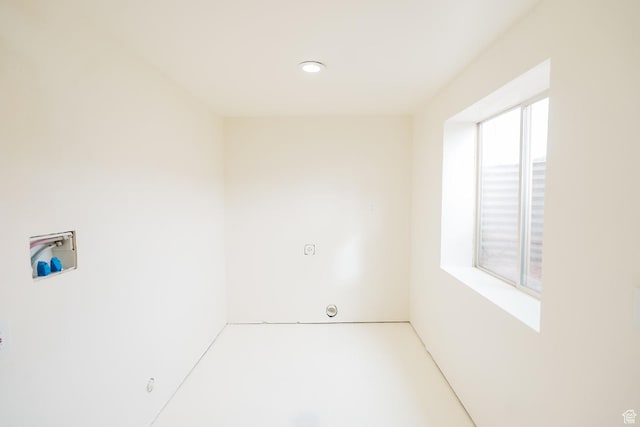 1898 N Rocky Ford Dr, Sigurd, UT 84657 - clothes washing area with hookup for a washing machine