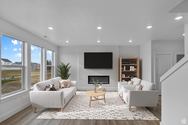 1246 W 575 S Unit 154, Logan, UT 84321 - living room with light wood-type flooring