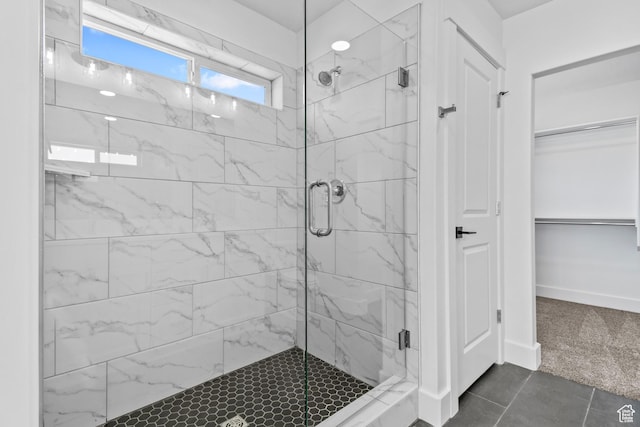 1246 W 575 S Unit 154, Logan, UT 84321 - bathroom featuring a shower with door
