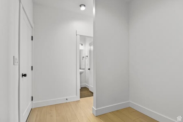 5291 W 3775 S Unit 22, Hooper, UT 84315 - interior space with light hardwood / wood-style floors and ensuite bath