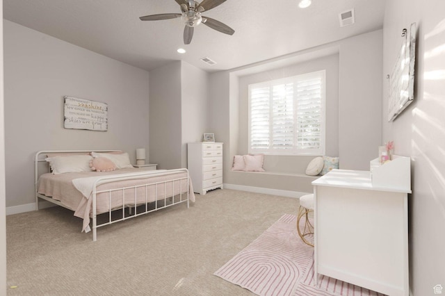 717 S 775 W, Hurricane, UT 84737 - carpeted bedroom with ceiling fan