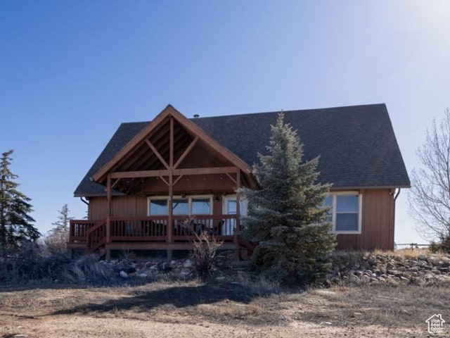 9742 S Crk 29, Duchesne, UT 84021 - view of front facade with roof with shingles