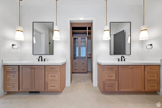 310 S Autumn Blaze Cir, Woodland Hills, UT 84653 - bathroom featuring tile patterned floors and vanity