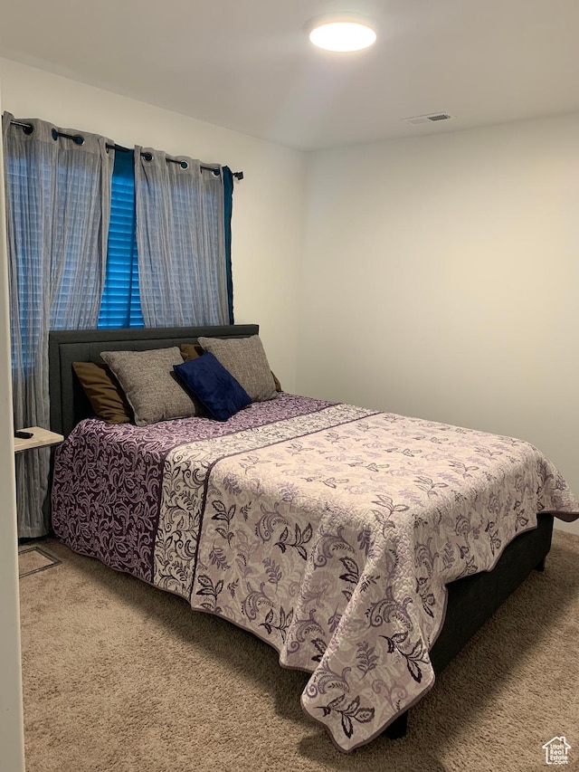 4694 E Lake Corner Dr, Eagle Mountain, UT 84005 - bedroom featuring visible vents and carpet
