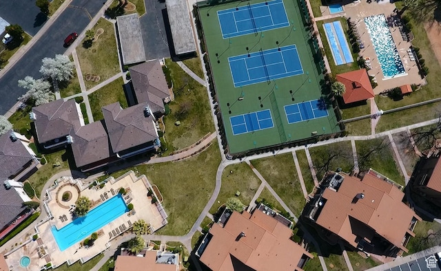 aerial view