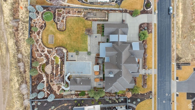 drone / aerial view