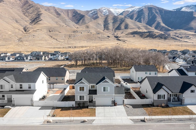 view of mountain feature
