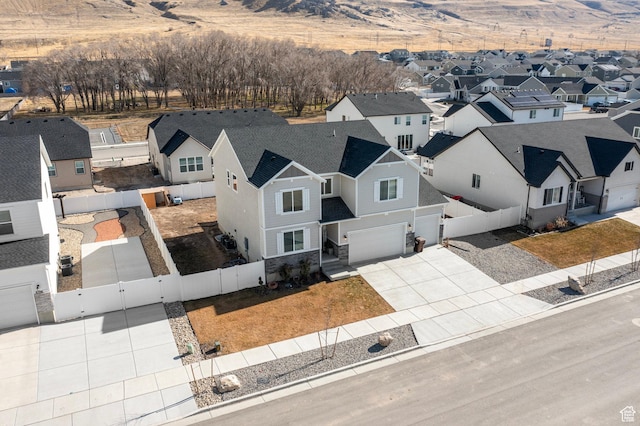 drone / aerial view