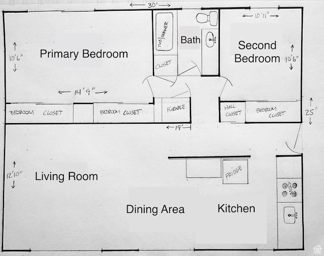 2220 E Murray Holladay Rd Unit 140, Holladay, UT 84117 - floor plan / room layout