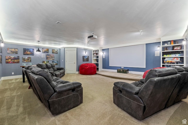1532 W 3500 N, Pleasant Grove, UT 84062 - carpeted home theater with built in features and baseboards