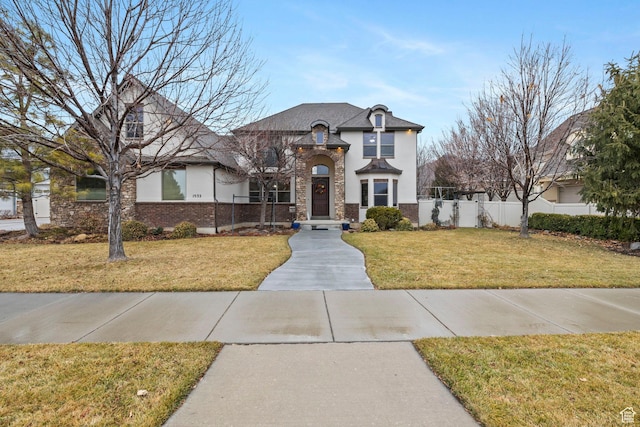 1532 W 3500 N, Pleasant Grove, UT 84062 - french country home featuring brick siding and stucco siding