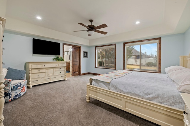 1532 W 3500 N, Pleasant Grove, UT 84062 - bedroom with carpet floors, ceiling fan, and recessed lighting