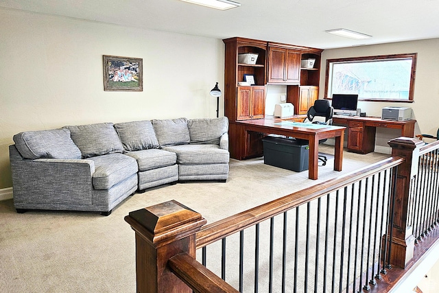 1532 W 3500 N, Pleasant Grove, UT 84062 - office area with light carpet and baseboards