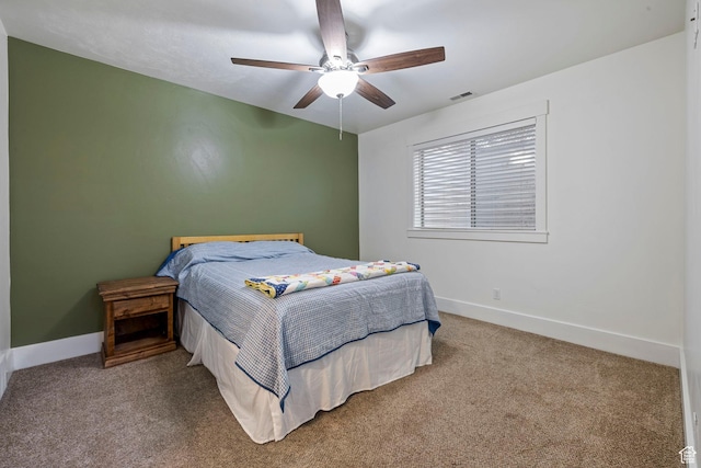 1532 W 3500 N, Pleasant Grove, UT 84062 - bedroom featuring carpet flooring, baseboards, and ceiling fan
