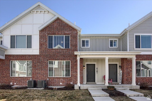 multi unit property featuring central AC unit