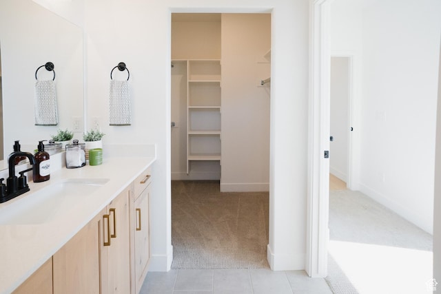 858 S 200 E Unit 3-204, Spanish Fork, UT 84660 - bathroom with vanity and tile patterned flooring