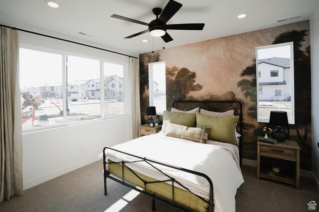 858 S 200 E Unit 3-204, Spanish Fork, UT 84660 - carpeted bedroom featuring ceiling fan