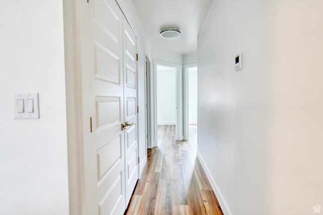241 E 100 N Unit 3, Moab, UT 84532 - hall featuring light hardwood / wood-style floors