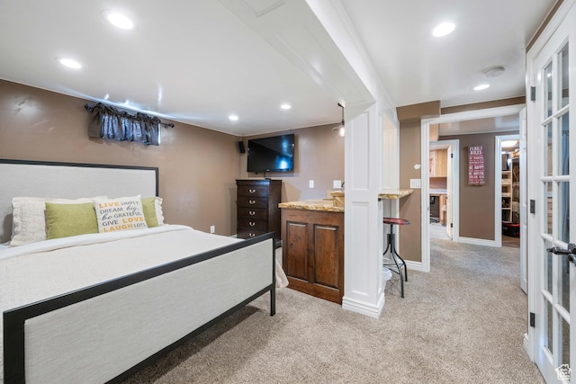 75 N 200 W, Kanab, UT 84741 - carpeted bedroom featuring french doors