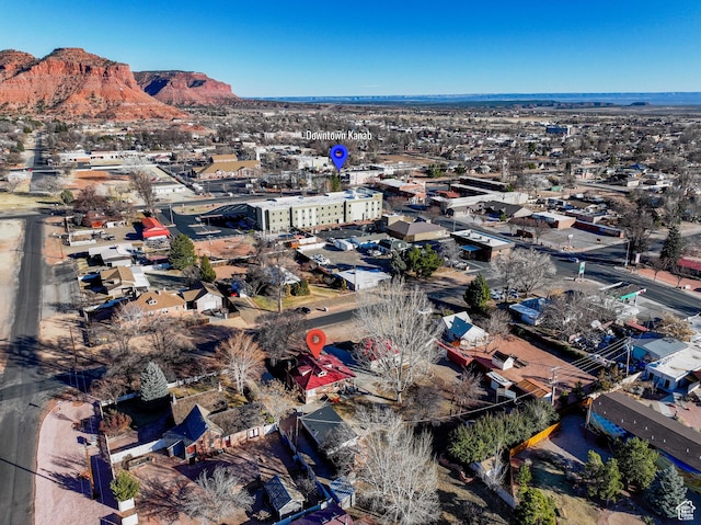 75 N 200 W, Kanab, UT 84741 - aerial view with a mountain view
