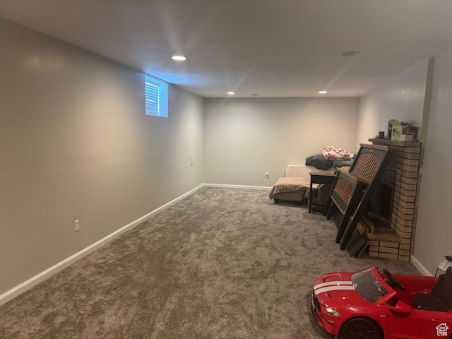 425 E 100 S, Mount Pleasant, UT 84647 - sitting room featuring carpet floors