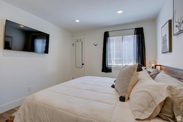 407 S Vasels Rd Unit 8, Brian Head, UT 84719 - bedroom with hardwood / wood-style floors