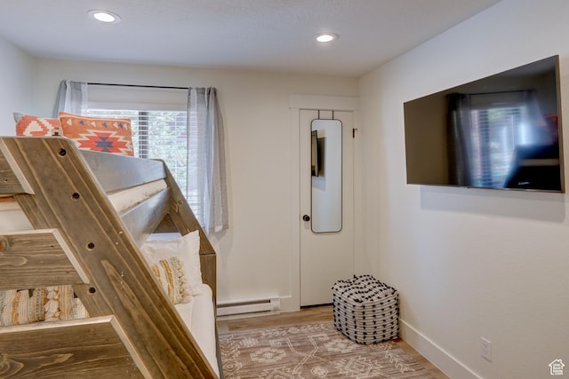 407 S Vasels Rd Unit 8, Brian Head, UT 84719 - interior space with baseboard heating and light hardwood / wood-style flooring